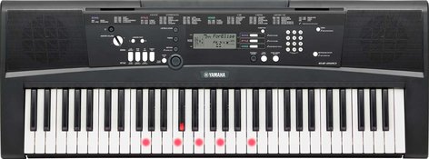Yamaha EZ-220 61-Key Touch-Sensitive Keyboard with Lighted Keys EZ-220