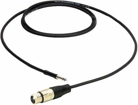 Pro Co TTXF-5 5 ft. Excellines TT to XLR-F Patch Cable TTXF5