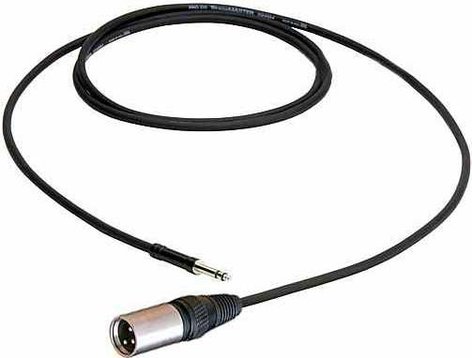 Pro Co TTXM-10 10 ft. Excellines TT to XLR-M Patch Cable TTXM10