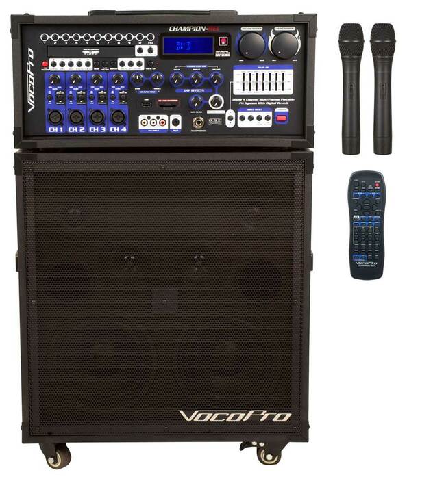 VocoPro CHAMPION-REC-4 Portable PA, VHF Module Set 4 CHAMPION-REC-4