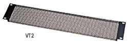 Middle Atlantic Products VT1 1 Space Vent Panel Big Perferations VT1-MID-ATLANTIC