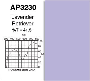 Apollo Design Technology AP-GEL-3230 20" x 24" Gel Sheet, Lavender Retreiver AP-GEL-3230