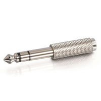Cables To Go 40639 6.3mm (1/4") Stereo-M to 3.5mm (1/8") Stereo-F Adapter 40639