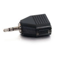 Cables To Go 40641 3.5mm Stereo-M to Dual 3.5mm Stereo-F Adapter 40641