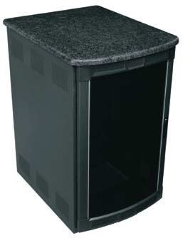 Middle Atlantic BGR-19SA27MDK-DS 19SP Darkstone BGR Series Presentation Enclosure System