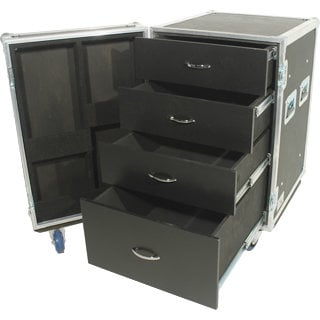 Grundorf T8-DC002C T8 Series 4 Drawer Case With Casters