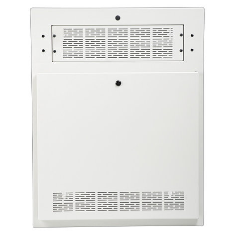 Atlas IED AWR2W Amplifier Wall Cabinet In White