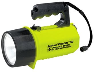 Pelican Cases 4000 KingLite High Power Dual Filament Xenon Flashlight (Boxed) 4000B