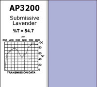 Apollo Design Technology AP-GEL-3200 20" x 24" Gel Sheet, Submissive Lavender AP-GEL-3200