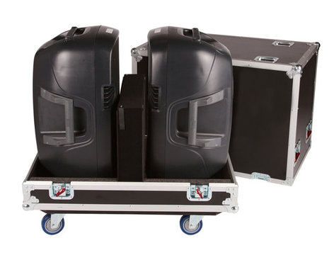 Gator Cases G-TOUR SPKR-215 Double Speaker Case for Two 15" Speakers G-TOUR-SPKR-215