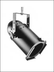 Altman PAR56 Par56 Light Fixture, No Clamp, Black Finish PAR56