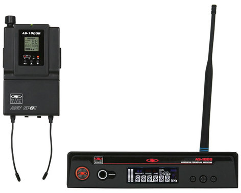 Galaxy Audio AS-1800 UHF Wireless In-Ear Monitor System With EB4 Ear Buds