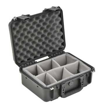 SKB Cases 3I-1510-6B-D Molded Case, 15"x10"x6" with Dividers 3I-1510-6B-D