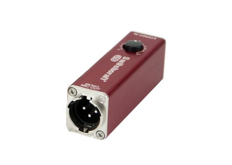 Switchcraft 318-SWITCHCRAFT 1/8" Stereo Jack to Balanced Mono 3-pin, with Volume Control 318-SWITCHCRAFT