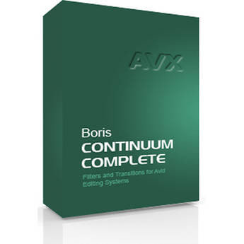 Boris FX Continuum Complete 8 AVX VFX Plug-in Collection for Avid Media Composer, NewsCutter, & Symphony (MAC) BCCAVXM800