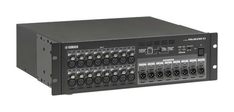 Yamaha RIO1608-D 16 In x 8 Out Digital Stage Box for the CL Series Mixing Consoles RIO1608-D