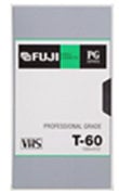 Fuji FJ-T60PG VHS 60 Minute Pro Grade FJ-T60PG
