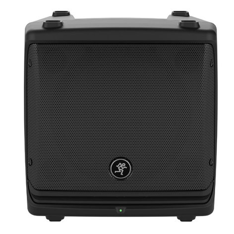 Mackie DLM8 8" Powered Loudspeaker, 2000W