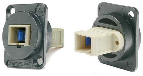 Switchcraft EHSC2M EH Series SC Fiber Optic Feedhru, Multi-Mode EHSC2M