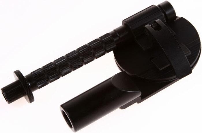 Latch Lake Music SPIN-GRIP-MOUNT-BK Spin Grip Microphone Mount in Black SPIN-GRIP-BLACK