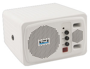 Anchor AN130U1BK+ Black Powered Speaker with Receiver AN130U1BK+