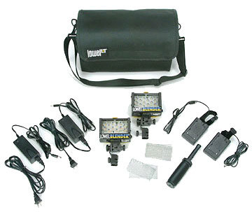 Lowel Light Mfg BLN-922LB Blender Duo AC/DC Pack with Sony Battery Sleds BLN-922LB