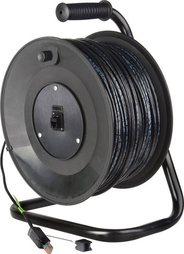 TecNec MKR-12-328PS 328 ft CAT5 Jackreel Deluxe, Belden 1583, ProShell RJ45 MKR-12-328PS