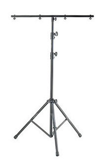 Odyssey LTP6 9' Tripod Lighting Stand With T-Bar, Black