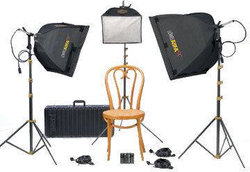 Lowel Light Mfg LC-94564 Rifa Small Triple Soft Kit with TO-84Z Case LC-94564