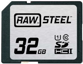Hoodman Corporation RAWSDHC32GBU1 32GB STEEL UHS-1 CARD RAWSDHC32GBU1
