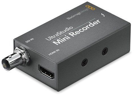 Blackmagic Design UltraStudio Mini Recorder Pocket-Sized Thunderbolt-Powered SDI And HDMI Recording