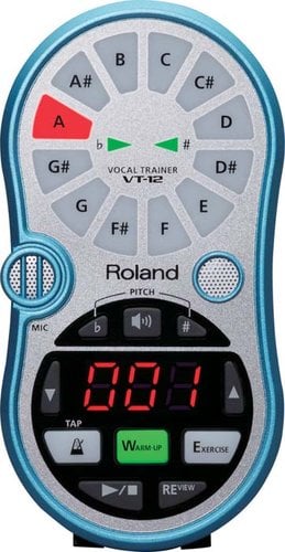 Roland VT-12 Vocal Trainer in Aqua Blue VT12-BLUE