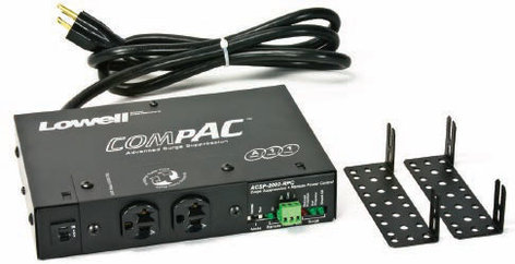 Lowell ACSP-2002-RPC 20A Compact Surge Supressor with Remote Power Control ACSP-2002-RPC
