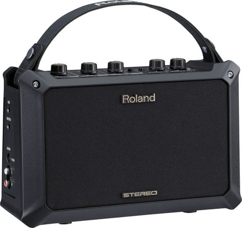 Roland MOBILE AC 5W 2x4" Portable Acoustic Chorus Guitar Amplifier in Black MOBILE-AC