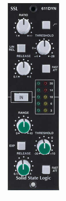 Solid State Logic E-SERIES-DYNAMICS X-Rack Dynamics Module for 500 Series E-SERIES-DYNAMICS