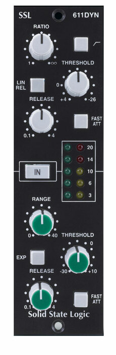 Solid State Logic E-SERIES-DYNAMICS X-Rack Dynamics Module For 500 Series