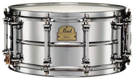 Pearl Drums IP1465 Ian Paice 6.5"x14" Steel Signature Snare Drum