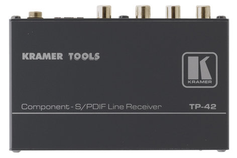 Kramer TP-42 Component S/PDIF Line Receiver TP-42