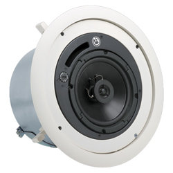 Atlas Sound FAP42T-UL2043 4" 2-Way Coaxial Speaker System with 70.7V/100V-16W Transformer with 8 Ohm Bypass FAP42T-UL2043