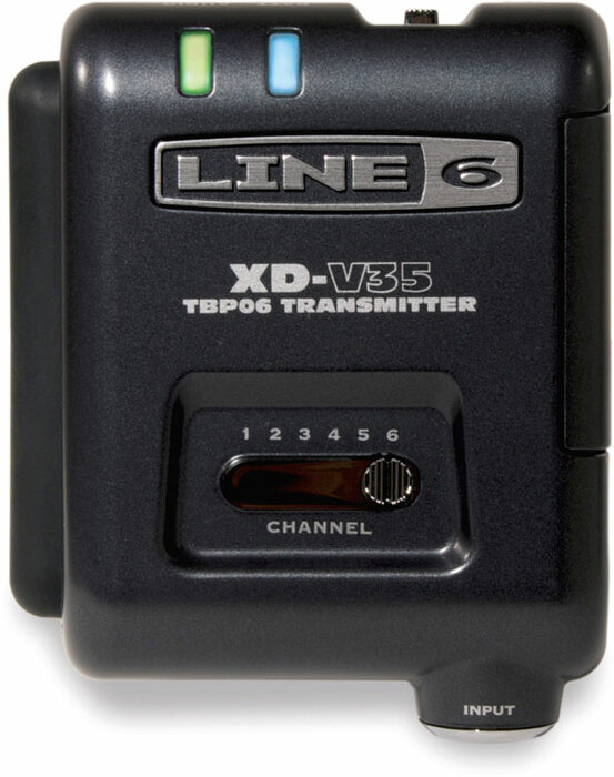Line 6 V35-BP Transmitter 6-Channel Wireless Bodypack Transmitter For XD-V35 System