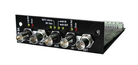 Allen & Heath M-MADI-A Dual 64 Channel MADI Interface Card with Aux I/O for iLive M-MADI-A