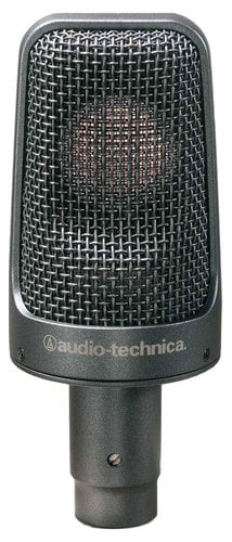 Audio-Technica AE3000 Condenser Instrument Microphone, Cardioid, High SPL Handling AE3000