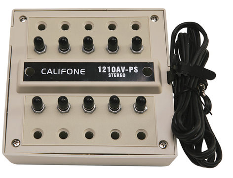 Califone International 1210AVPS 10-Position Stereo Jackbox 1210AVPS