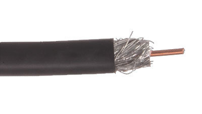 Liberty AV RG6-P-CATV-BLK Black RG6 CCS 3 Ghz CMP Coaxial Cable