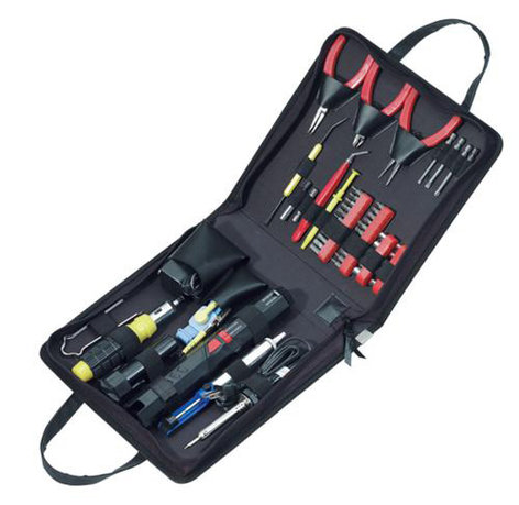 Paladin Tools PA4370 Economy Computer Service Kit In Zipper Case