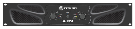 Crown XLi 2500 Stereo Power Amplifier, 750W Per Channel @ 4 Ohms XLI2500