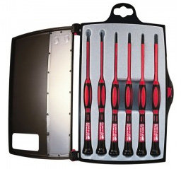 Platinum Tools 19110 6-Piece KV Insulated Precision Screwdriver Set