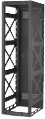 Lowell LSGR-4427 44 RU (27"D) Seismic-Certified Ganging Rack LSGR-4427