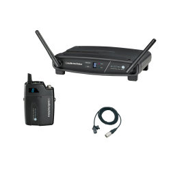 Audio-Technica ATW-1101/L System 10 2.4 GHz Wireless System with MT830cW Lavalier Microphone ATW-1101/L