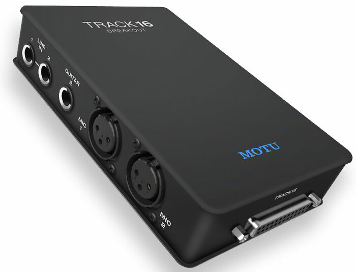 MOTU Track 16 Breakout Breakout Box for Track 16 Studio Interface TRACK-16-BRKOUT-BOX